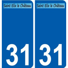 31 Penmarch logo autocollant plaque stickers ville