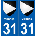 31 Penmarch blason autocollant plaque stickers ville