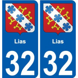 32 Penmarch blason autocollant plaque stickers ville