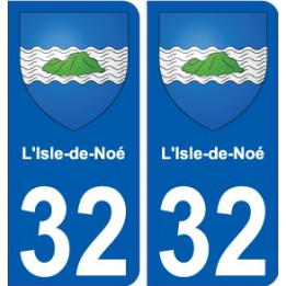 32 Penmarch escudo de armas de la etiqueta engomada de la placa de pegatinas de la ciudad