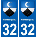 32 Penmarch wappen aufkleber typenschild aufkleber stadt