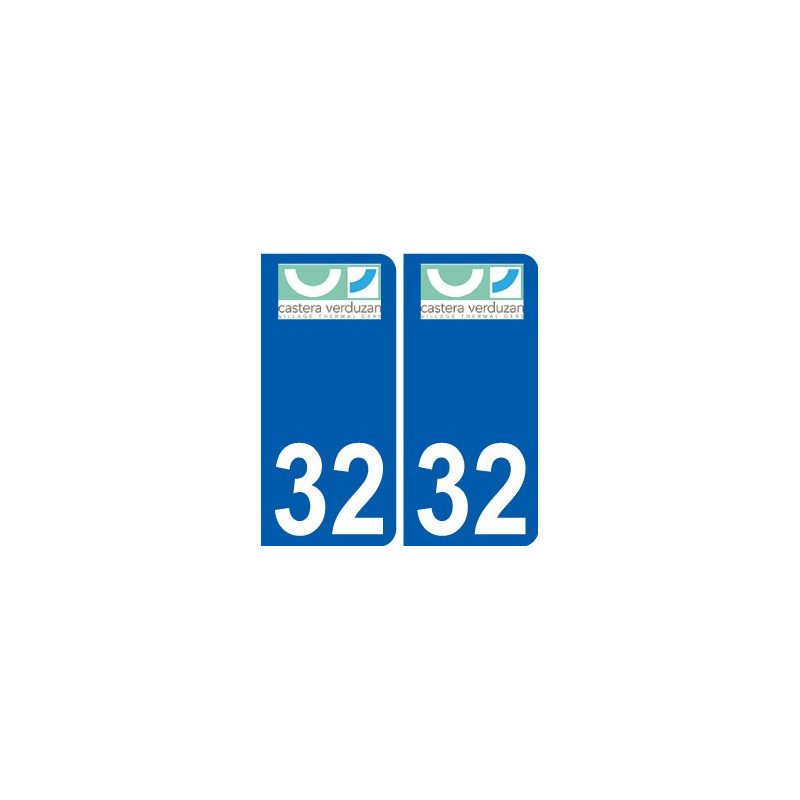 32 Penmarch logo autocollant plaque stickers ville