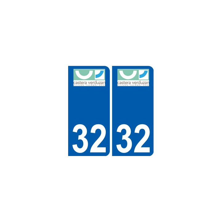 32 Penmarch logotipo de la etiqueta engomada de la placa de pegatinas de la ciudad
