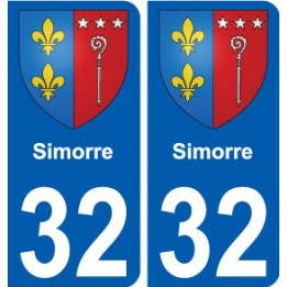32 Penmarch wappen aufkleber typenschild aufkleber stadt