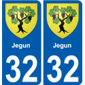 32 Penmarch blason autocollant plaque stickers ville