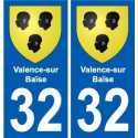 32 Penmarch blason autocollant plaque stickers ville