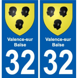 32 Penmarch blason autocollant plaque stickers ville