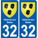 32 Penmarch blason autocollant plaque stickers ville