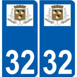 32 Penmarch logo aufkleber typenschild aufkleber stadt