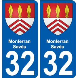 32 Penmarch blason autocollant plaque stickers ville