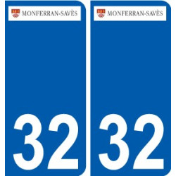 32 Penmarch logo autocollant plaque stickers ville