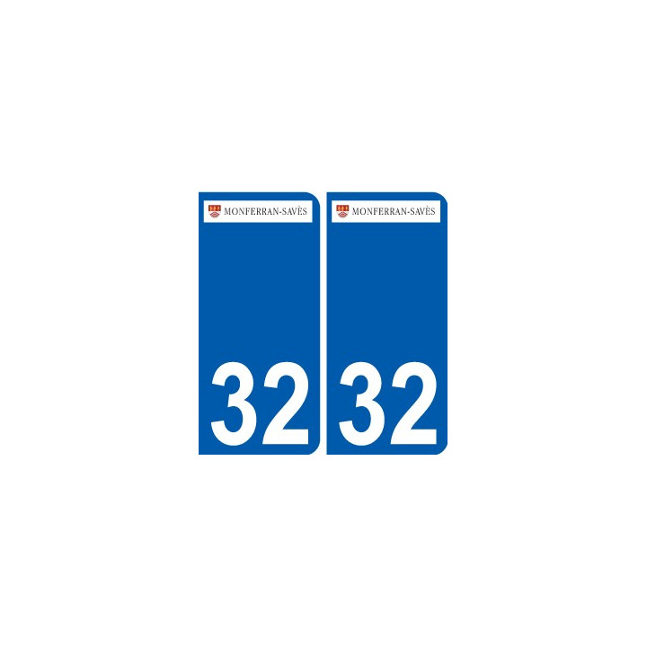 32 Penmarch logotipo de la etiqueta engomada de la placa de pegatinas de la ciudad