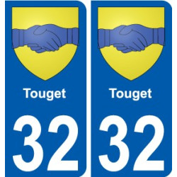 32 Penmarch blason autocollant plaque stickers ville