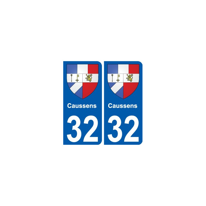 32 Penmarch escudo de armas de la etiqueta engomada de la placa de pegatinas de la ciudad