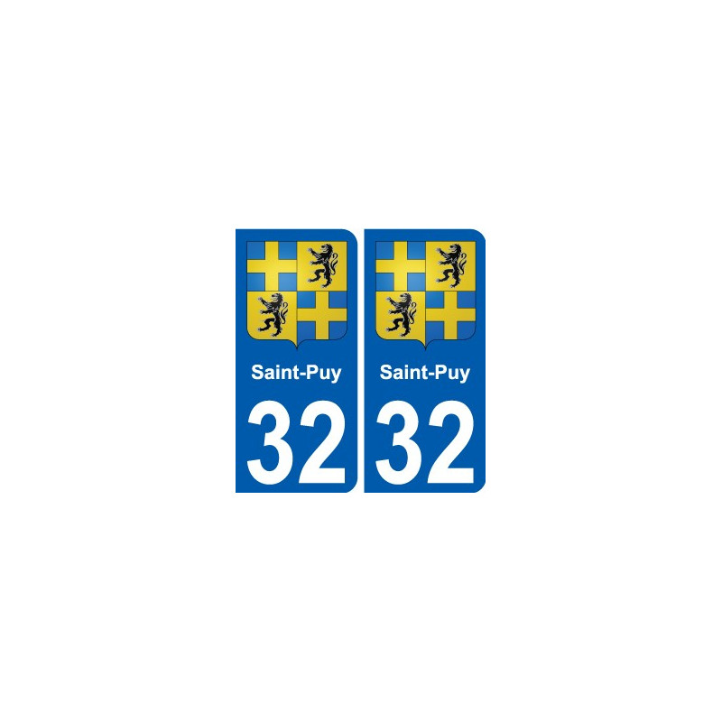 32 Penmarch wappen aufkleber typenschild aufkleber stadt