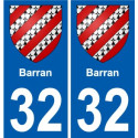 32 Penmarch blason autocollant plaque stickers ville