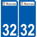 32 Penmarch logo adesivo piastra adesivi città