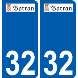 32 Penmarch logotipo de la etiqueta engomada de la placa de pegatinas de la ciudad