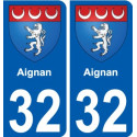 32 Penmarch blason autocollant plaque stickers ville