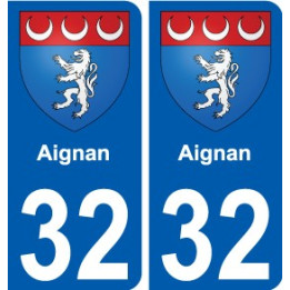 32 Penmarch blason autocollant plaque stickers ville