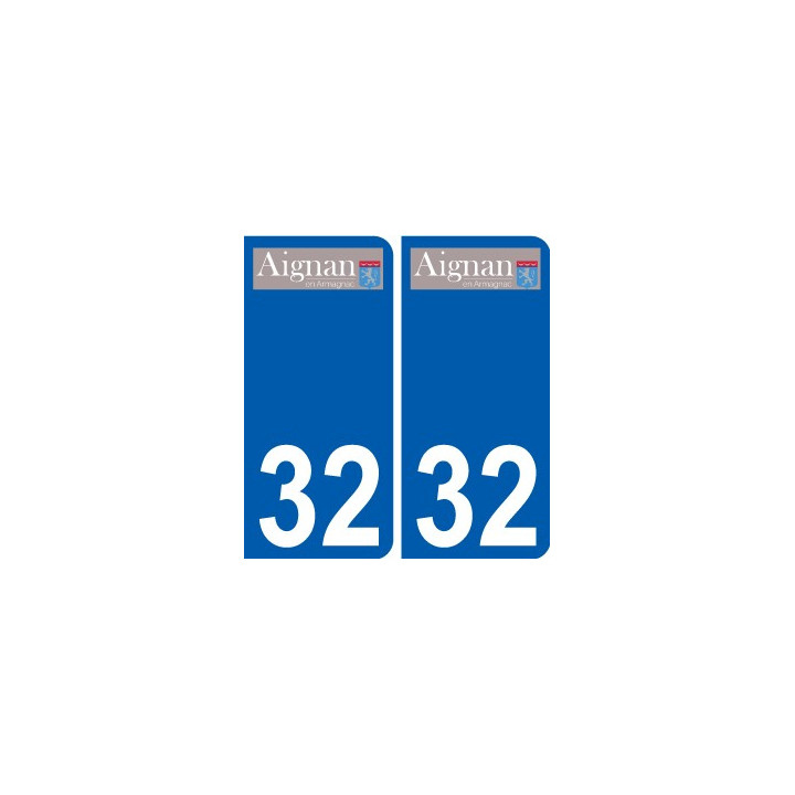 32 Penmarch logo sticker plate stickers city