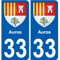 33 Penmarch blason autocollant plaque stickers ville