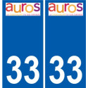 33 Penmarch logo aufkleber typenschild aufkleber stadt
