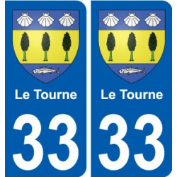 33 Penmarch blason autocollant plaque stickers ville