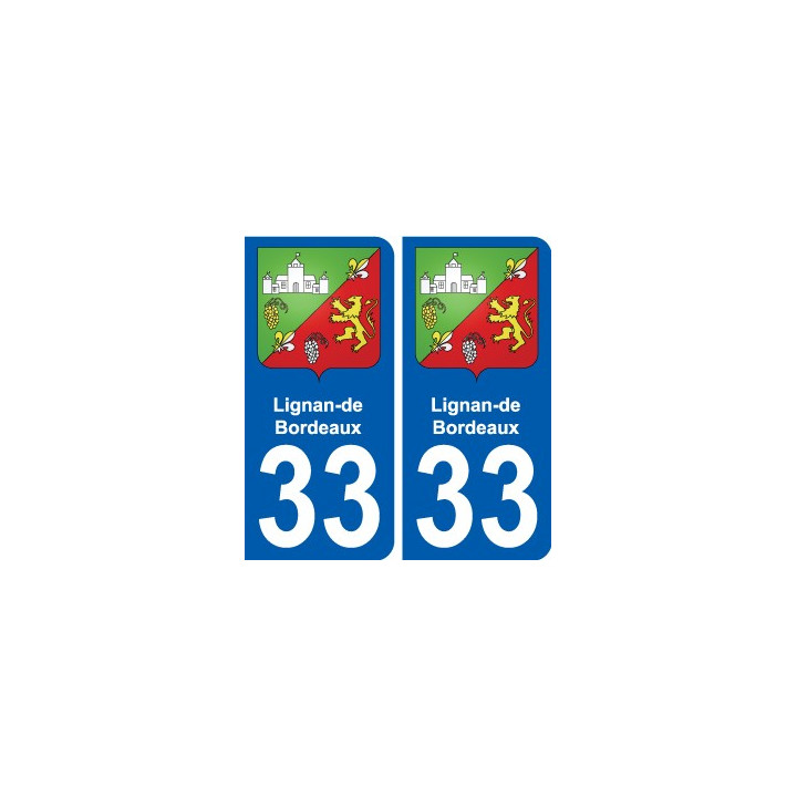 33 Penmarch coat of arms sticker plate stickers city