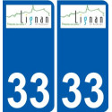 33 Penmarch logo adesivo piastra adesivi città