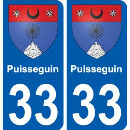 33 Penmarch blason autocollant plaque stickers ville