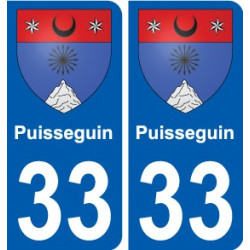 33 Penmarch blason autocollant plaque stickers ville
