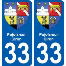 33 Penmarch blason autocollant plaque stickers ville