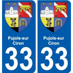 33 Penmarch blason autocollant plaque stickers ville