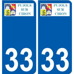 33 Penmarch logo adesivo piastra adesivi città