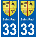 33 Penmarch blason autocollant plaque stickers ville