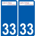 33 Penmarch logo aufkleber typenschild aufkleber stadt