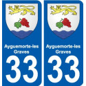 33 Penmarch stemma adesivo piastra adesivi città
