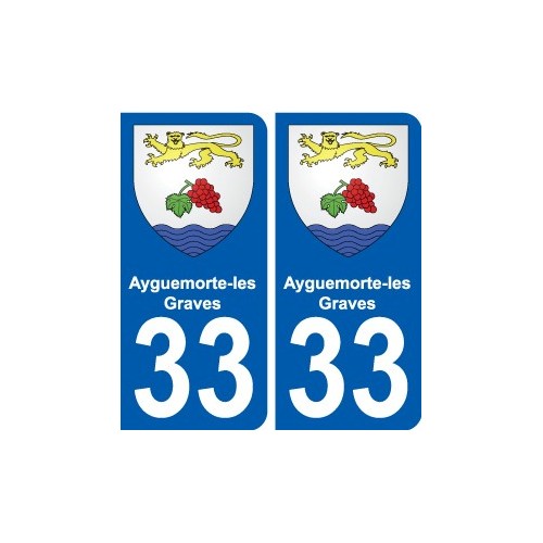 33 Penmarch escudo de armas de la etiqueta engomada de la placa de pegatinas de la ciudad
