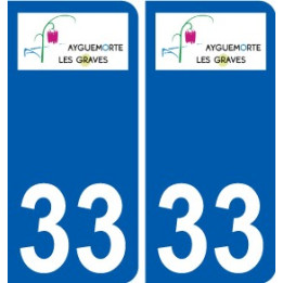 33 Penmarch logotipo de la etiqueta engomada de la placa de pegatinas de la ciudad