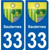 33 Penmarch blason autocollant plaque stickers ville