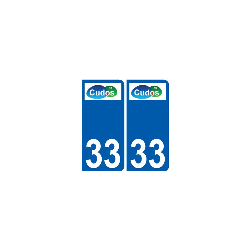 33 Penmarch logo sticker plate stickers city