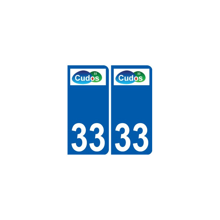 33 Penmarch logo sticker plate stickers city