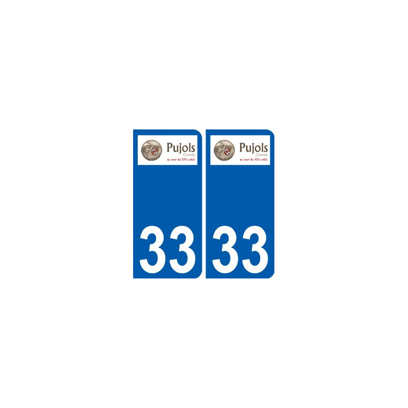 33 Penmarch logo adesivo piastra adesivi città