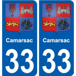 33 Penmarch blason autocollant plaque stickers ville