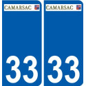33 Penmarch logo adesivo piastra adesivi città