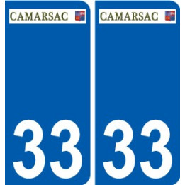 33 Penmarch logo sticker plate stickers city