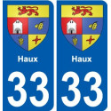 33 Penmarch blason autocollant plaque stickers ville