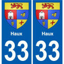 33 Penmarch blason autocollant plaque stickers ville