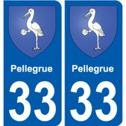 33 Penmarch blason autocollant plaque stickers ville